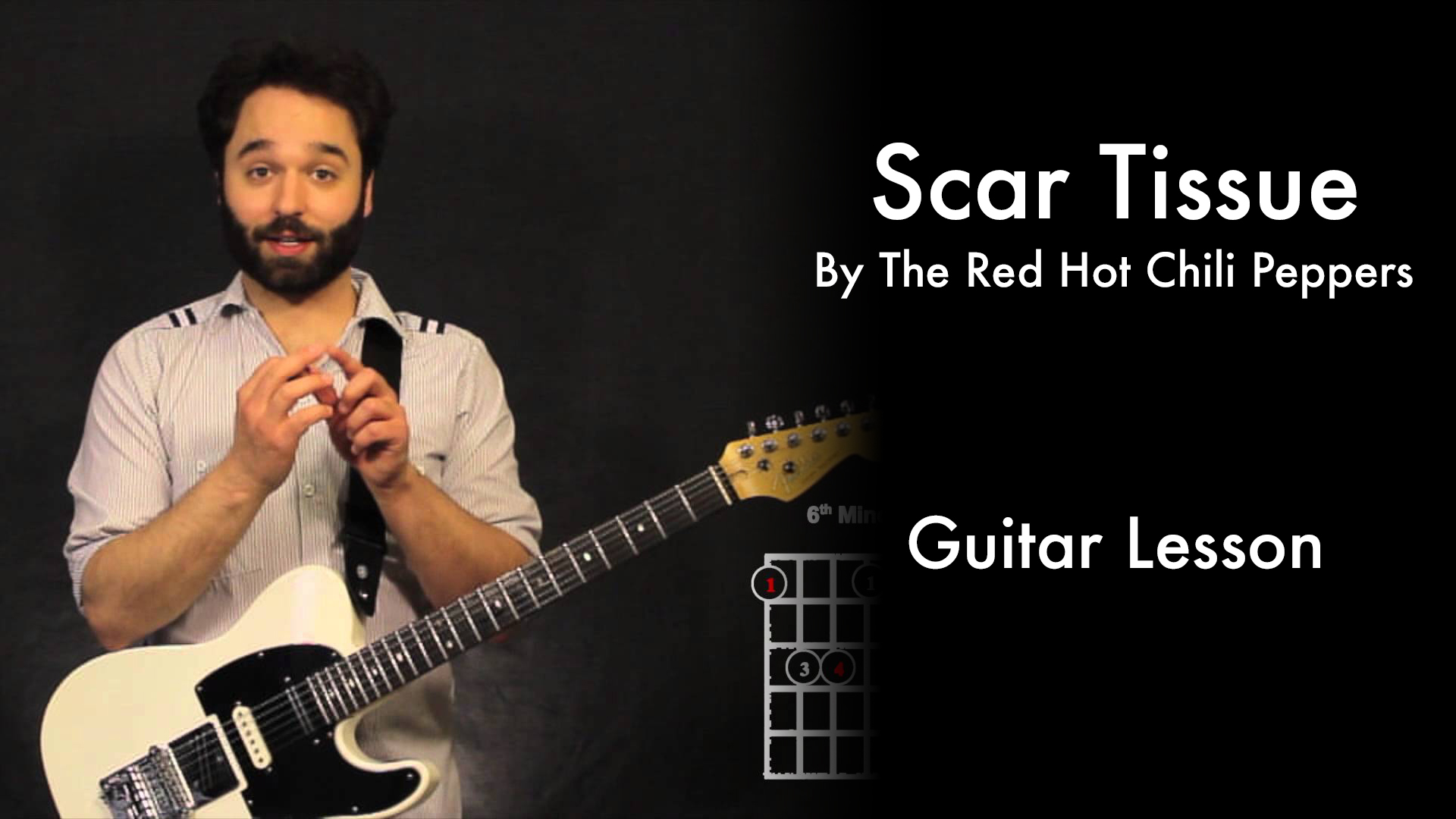 Scar Tissue by Red Hot Chili Peppers - Guitar Tab - Guitar Instructor