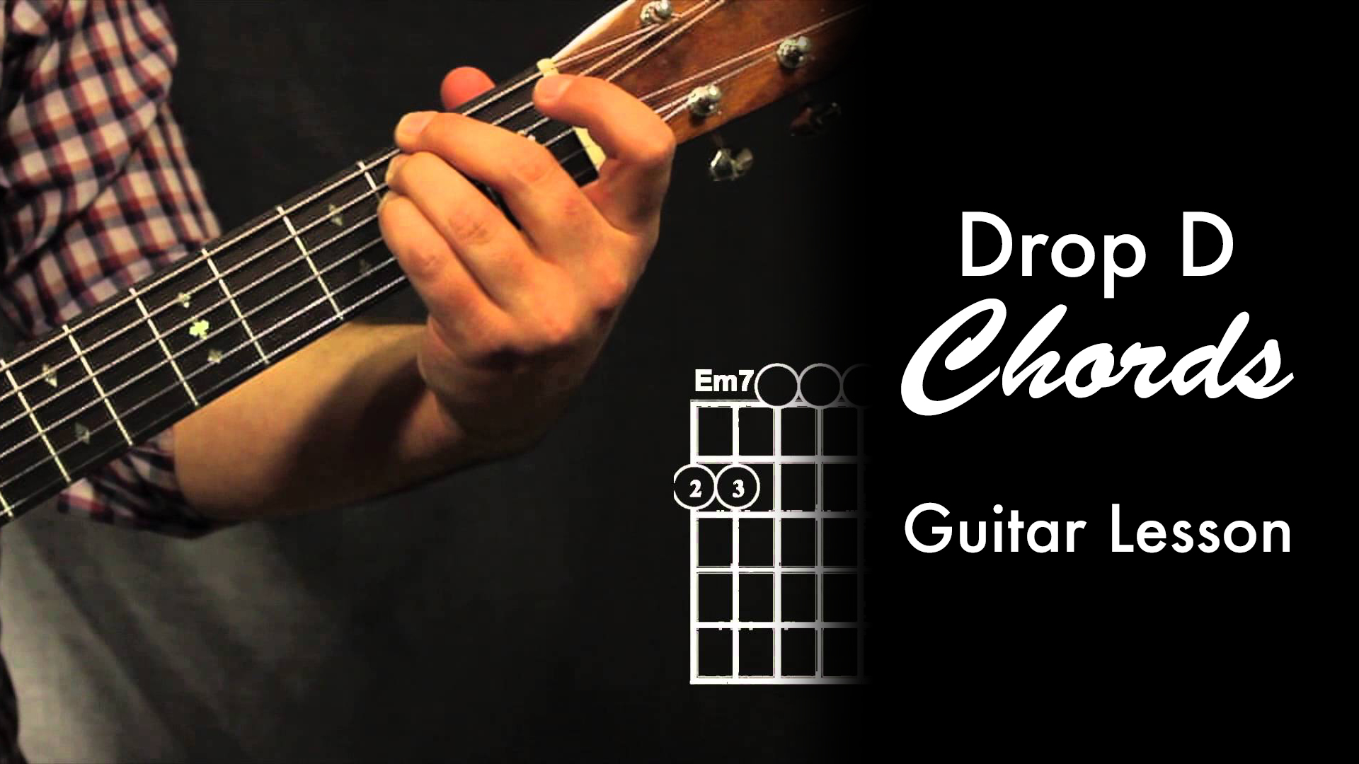 drop chord shapes guitar