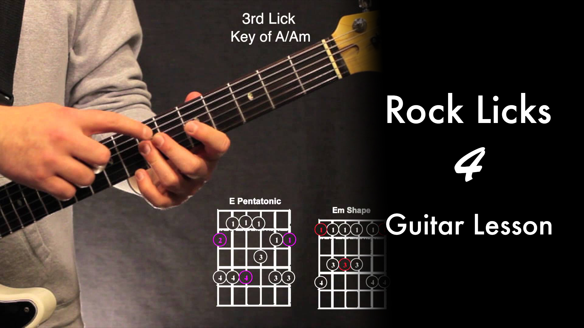 Rock Licks 4 • Garret's Guitar Lessons